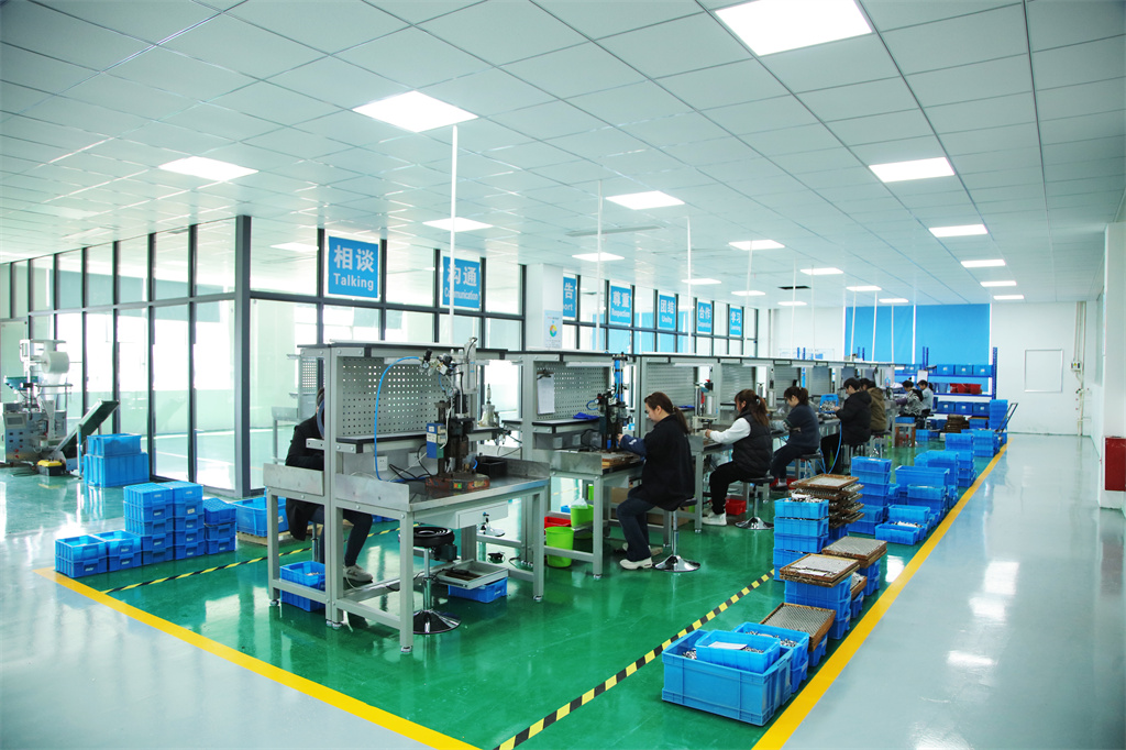 Pneumatic assembly line