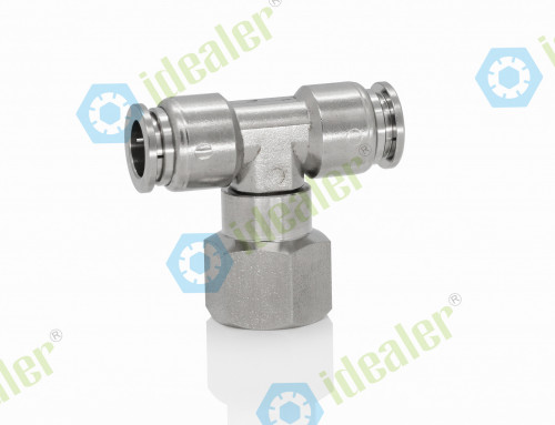 Stainless Steel Push Fittings Female Tees