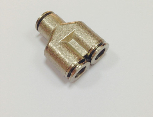 Brass Push To Connect Fittings Union Y Type