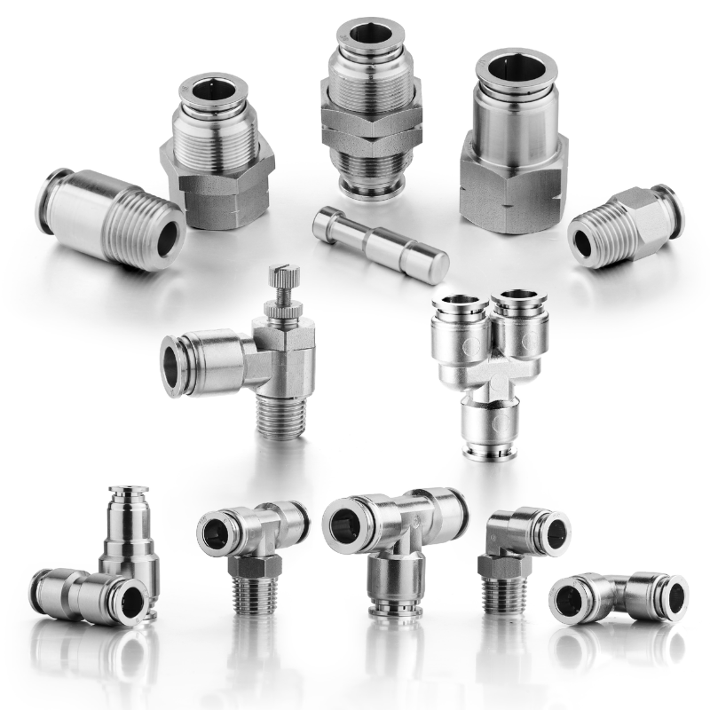 stainless steel push to connect fitting - Ideal Bell